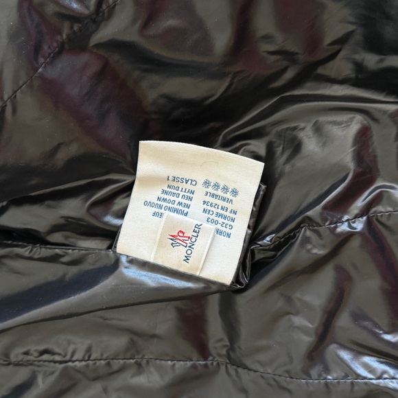 Moncler Black Puffer coat Jacket women Size 2 - Picture 9 of 13